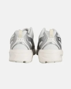 NEW BALANCE - SNEAKERS LIFESTYLE BIANCHE CON DETTAGLI SILVER, U5303IR