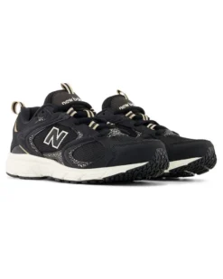 NEW BALANCE - SNEAKERS  LIFESTYLE NERE CON DETTAGLI ANIMAL DA DONNA, ML408AP