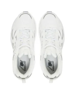 NEW BALANCE - SNEAKERS LIFESTYLE BIANCHE E SILVER, ML408W