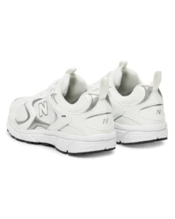NEW BALANCE - SNEAKERS  LIFESTYLE BIANCHE E SILVER, ML408W