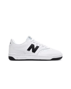 NEW BALANCE - SNEAKERS UOMO BIANCA LIFESTYLE LEATHER - BB80BNN