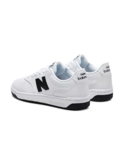NEW BALANCE - SNEAKERS UOMO BIANCA LIFESTYLE LEATHER - BB80BNN