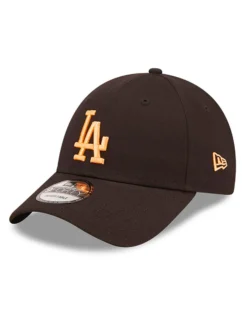 NEW ERA - Cappello nero regolabile con logo giallo - 9 FORTY