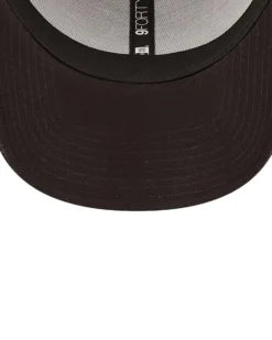 NEW ERA - Cappello nero regolabile con logo giallo - 9 FORTY
