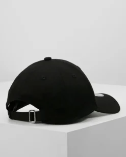 NEW ERA - Cappello nero regolabile con logo bianco - 9 FORTY