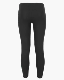 ONLY- LEGGINGS NERI CON DETTAGLI GIALLO FLUO DA DONNA, 10110
