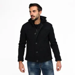 ON SPIRIT - CAPPOTTINO BLU CON CAPPUCCIO