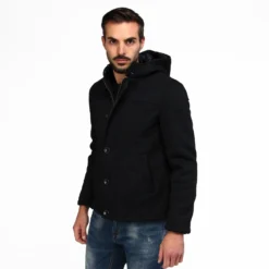 ON SPIRIT - CAPPOTTINO BLU CON CAPPUCCIO