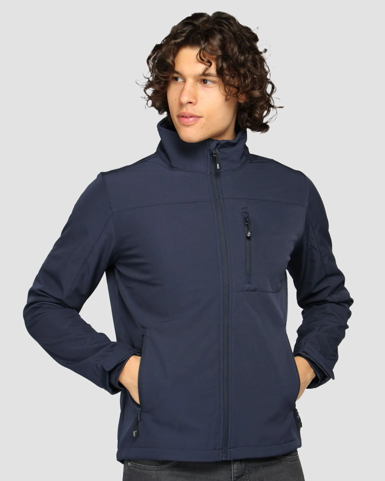 ON SPIRIT - GIACCA BLU IN SOFTSHELL DA UOMO AU01952