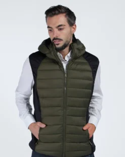 ON SPIRIT - GILET CAPPUCCIO NYLON E NEOPRENE