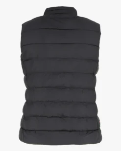 ON SPIRIT - GILET IMBOTTITO DA DONNA NERO CON DETTAGLI FUXIA, LIVIA