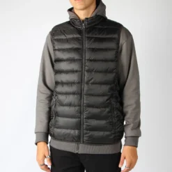 ON SPIRIT - GILET NERO NYLON 100GR