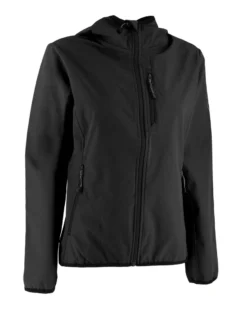 ON SPIRIT - GIUBBINO CON CAPPUCCIO SOFTSHELL DONNA NERO - ADELITA