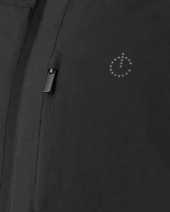 ON SPIRIT - GIUBBINO CON CAPPUCCIO FULL ZIP  IMBOTTITO DA UOMO NERO, ADELFO