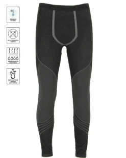 ON SPIRIT -  LEGGINGS  TERMICI UOMO  NERI  E GRIGI  DANIELE, AU02733-A7251