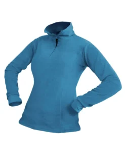 ON SPIRIT - MICROPILE DONNA  MEZZA ZIP SKY-  ERICA