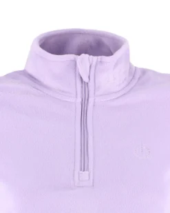 ON SPIRIT - MICROPILE DONNA  MEZZA ZIP LILLA  -  VALENTINA