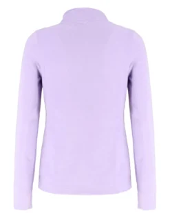 ON SPIRIT - MICROPILE DONNA  MEZZA ZIP LILLA  -  VALENTINA