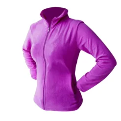 ON SPIRIT - MICROPILE FULL ZIP CON TASCHE DONNA PURPLE
