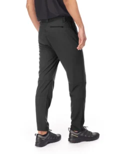 ON SPIRIT - PANTALONE NERO DA TREKKING IN SOFTSHELL