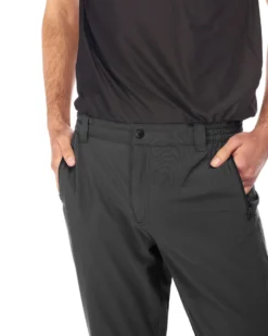 ON SPIRIT - PANTALONE NERO DA TREKKING IN SOFTSHELL