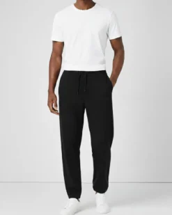 ON SPIRIT - PANTALONI IN PILE UOMO NERI - ROBERT