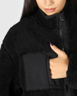 ON SPIRIT - PILE  NERO DA DONNA IN SHERPA - MILENA