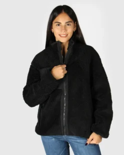 ON SPIRIT - PILE  NERO DA DONNA IN SHERPA - MILENA