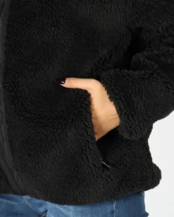 ON SPIRIT - PILE  NERO DA DONNA IN SHERPA - MILENA