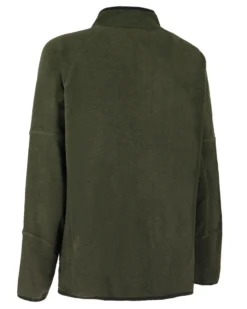 ON SPIRIT - PILE  RIGATO UOMO  FULL ZIP  VERDE SCURO - FABIO
