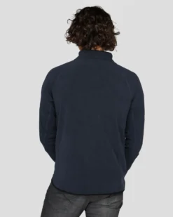 ON SPIRIT - PILE RIGATO UOMO FULL BLU SCURO- FABIO