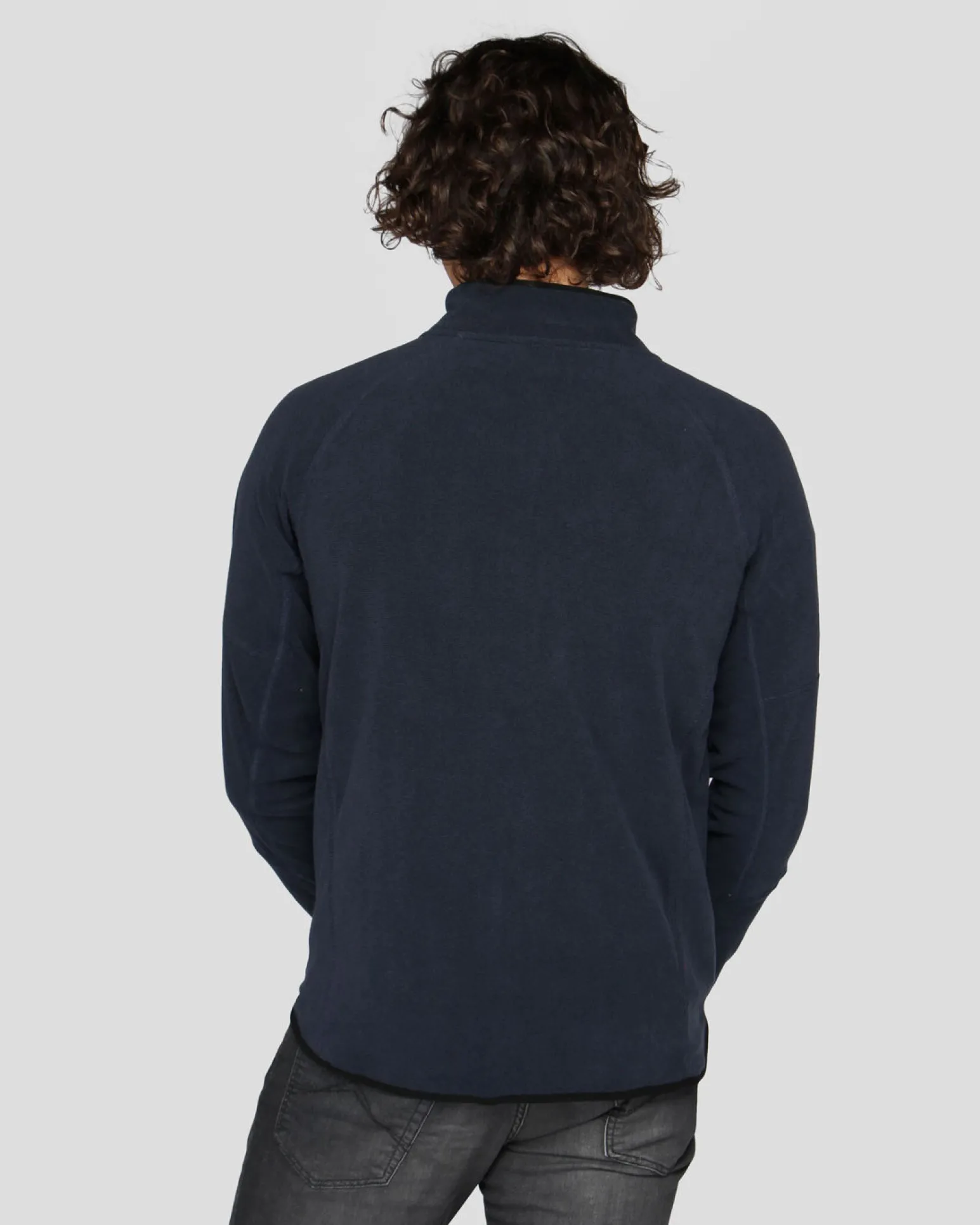 ON SPIRIT - PILE RIGATO UOMO FULL BLU SCURO- FABIO