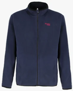 ON SPIRIT - PILE UOMO  FULL ZIP  BLU SCURO -EMILIO
