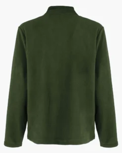 ON SPIRIT - PILE UOMO  FULL ZIP VERDE SCURO - GLAUCO