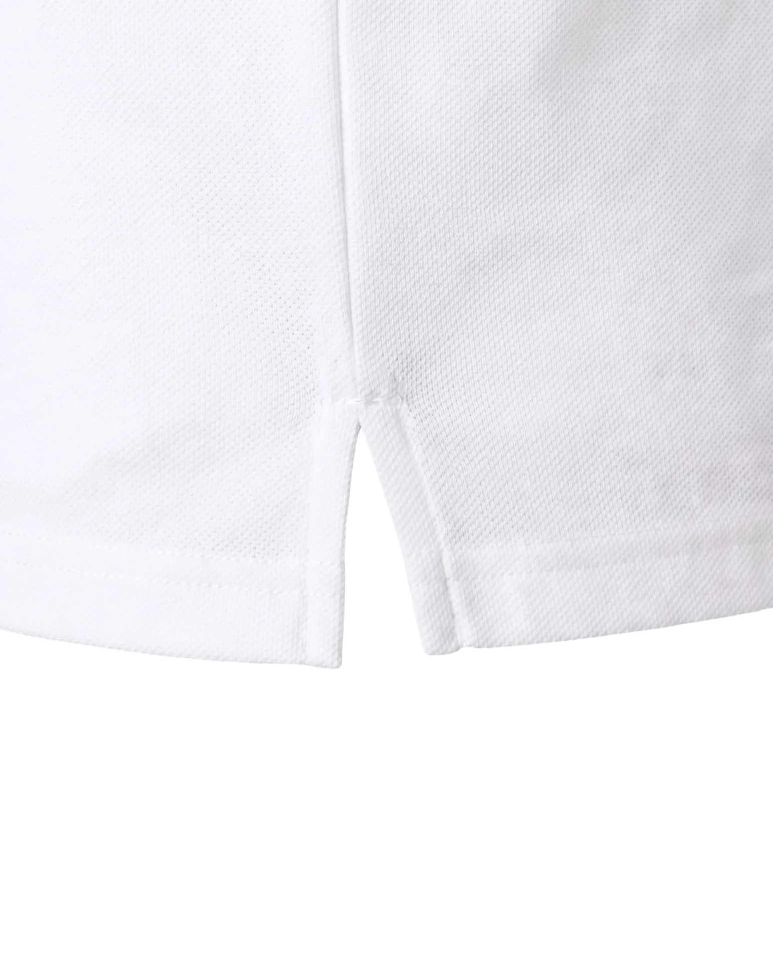 ON SPIRIT - POLO MEZZA MANICA BIANCA DA UOMO - LEROY