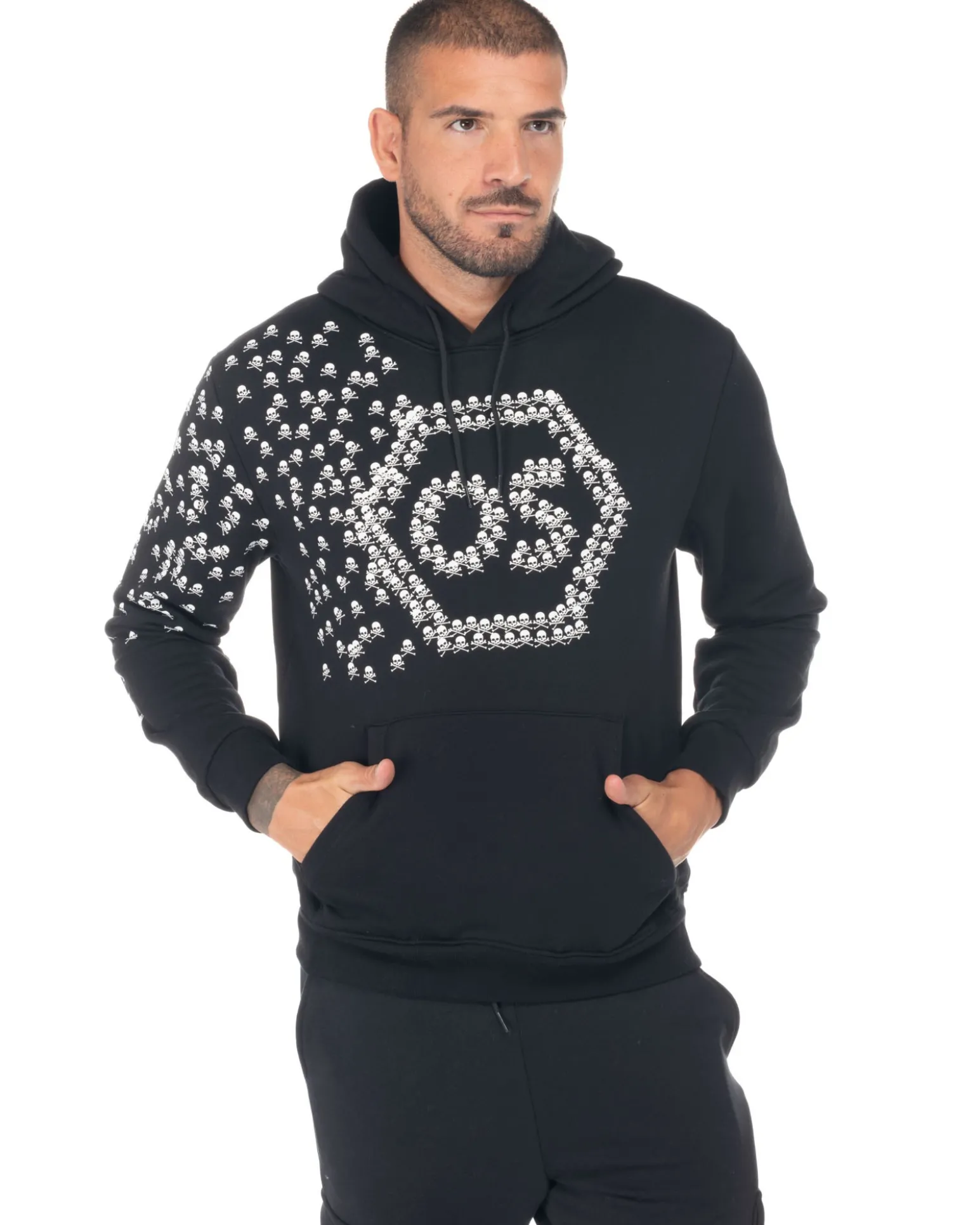 ON SPIRIT - UOMO FELPA CON CAPPCCIO