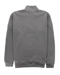 ON SPIRIT - UOMO OVER FELPA PIOMBO MEZZA ZIP