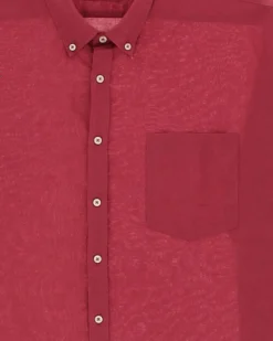 OVER CAMICIA MANICA CORTA LINO