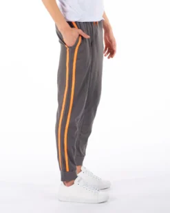 PANTALONE JERSEY POLSI BANDE LATERALI