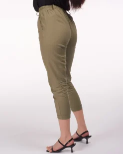 PANTALONE TASCA AMERICA LINO-VISCOSA