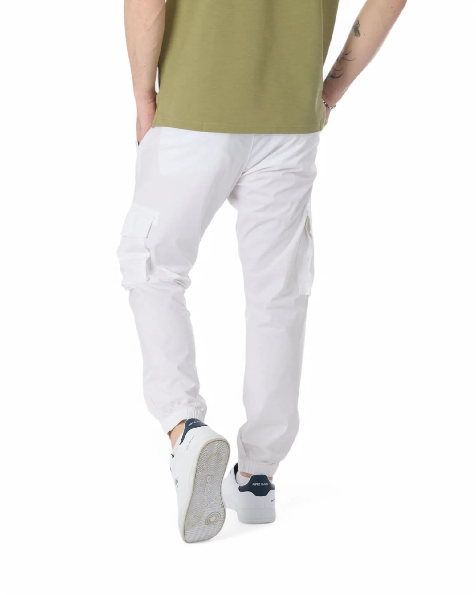 PANTALONE TASCA LATERALE ELASTICO VITA