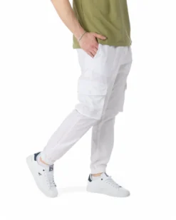 PANTALONE TASCA LATERALE ELASTICO VITA
