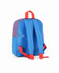 PAW PATROL - Zaino piccolo blu e rosso con stampa frontale