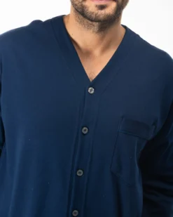 PIGIAMA UOMO INTERLOCK APERTO FANT.03