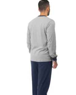 PIGIAMA UOMO INTERLOCK 100%COT.BIC.C03