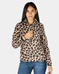 PILE FZ CORAL ANABEL LEOPARD BEIGE
