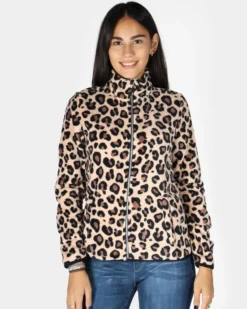 PILE FZ CORAL ANABEL LEOPARD BEIGE