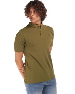 POLO MEZZA MANICA COLLO COREANO