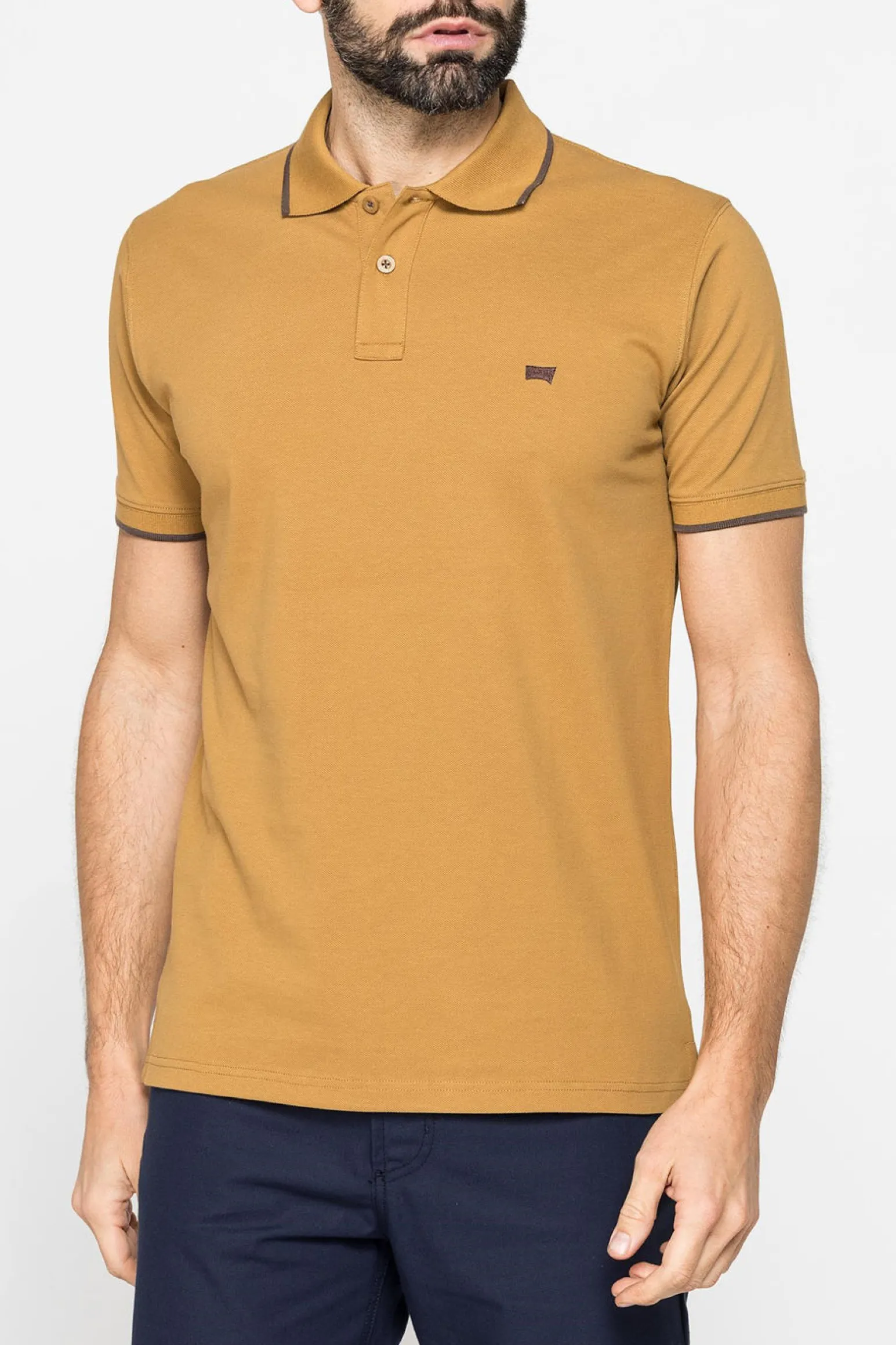POLO PIQUET MM BASIC BORDINO IN TINTA