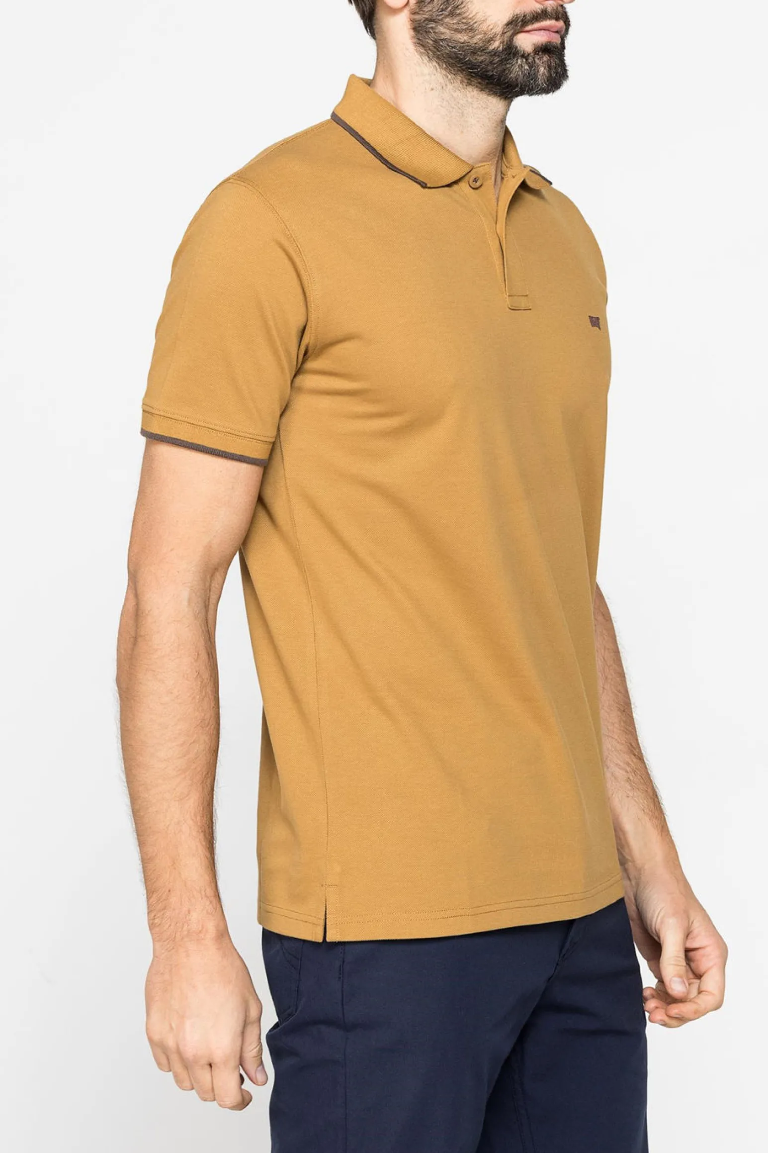 POLO PIQUET MM BASIC BORDINO IN TINTA